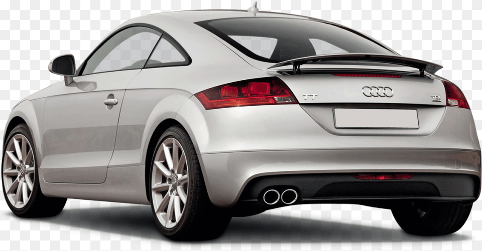 Audi Tt Coupe Car Hire Rear View Car Back View, Vehicle, Transportation, Sedan, Wheel Free Transparent Png
