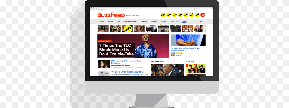 Audience Bg Visits Buzzfeed Advertising, Webpage, File, Adult, Person Free Transparent Png