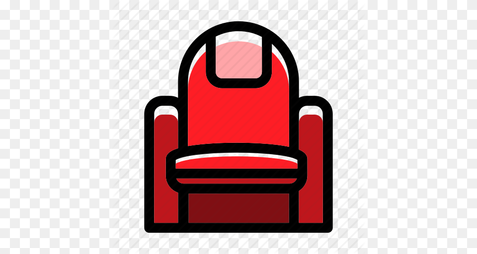 Audience Chair Entertainment Movie Theatre Seat Icon, Furniture, Throne Free Png