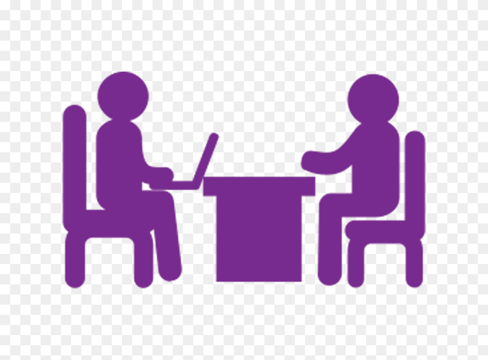 Audience Clipart Work Training, Purple Free Transparent Png