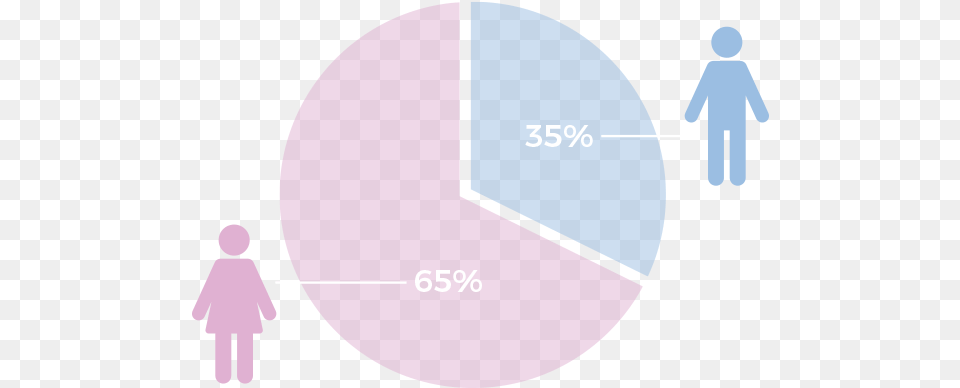 Audience U0026 Stats U2014 Imvu Circle, Person, Chart, Baby Png Image