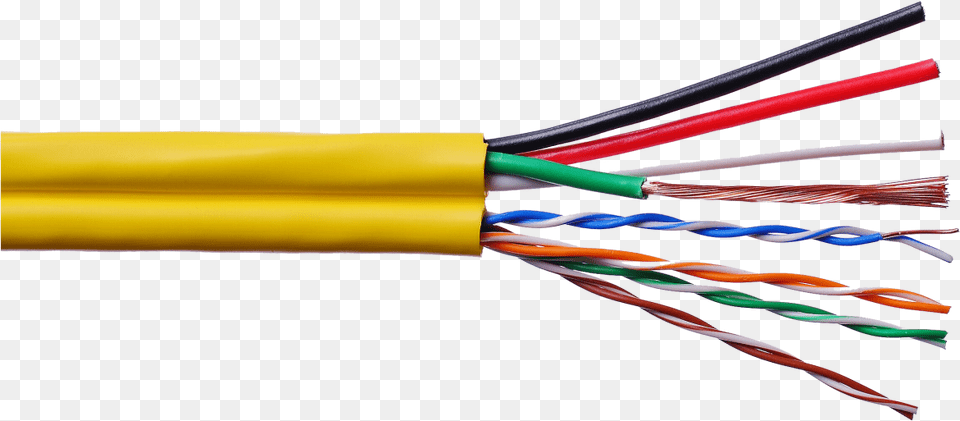 Audio And Ethernet Siamese Cable, Wire, Wiring Png Image