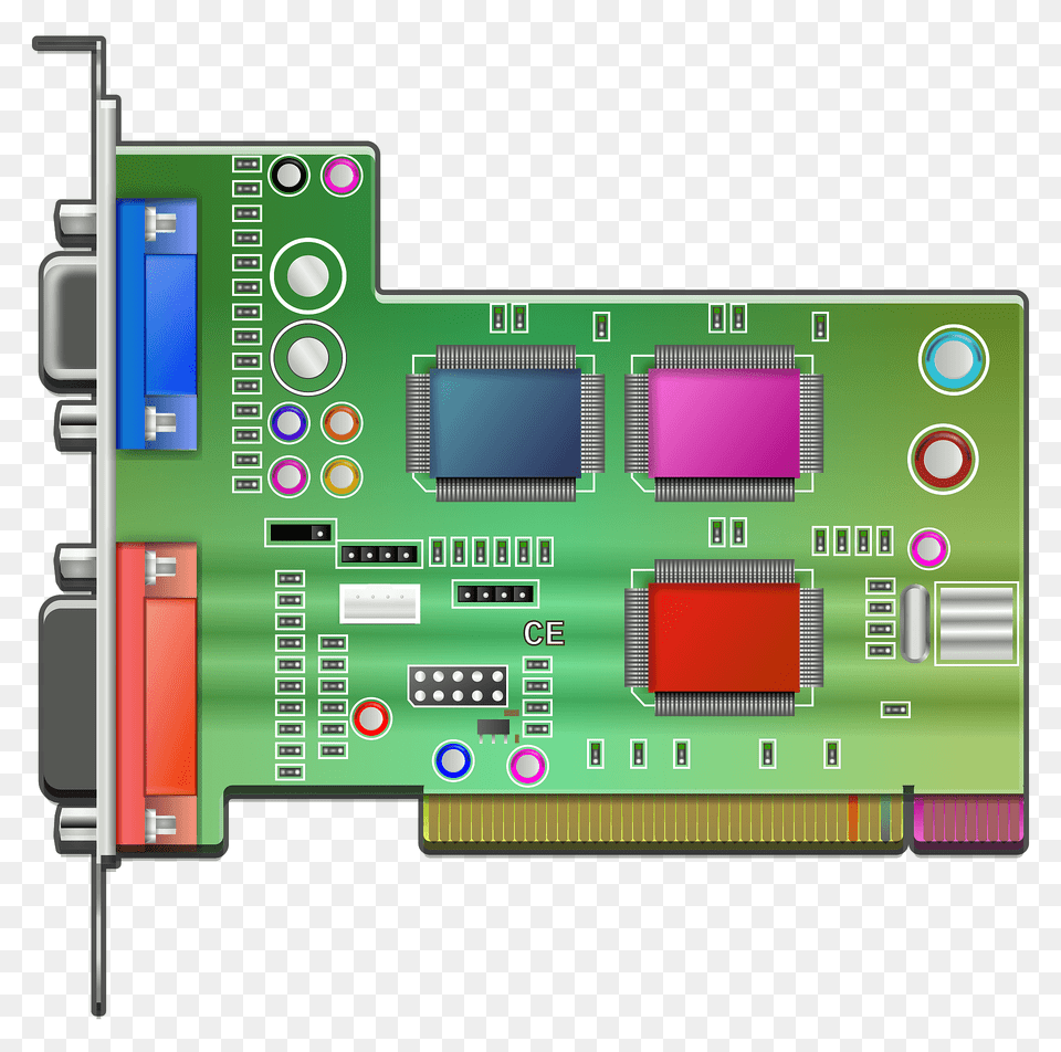 Audio Card Clipart, Electronics, Hardware, Computer Hardware, Scoreboard Png