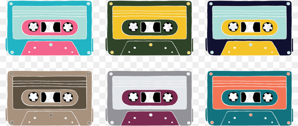 Audio Casette Compilation Illustration Cassette Illustration Free Transparent Png