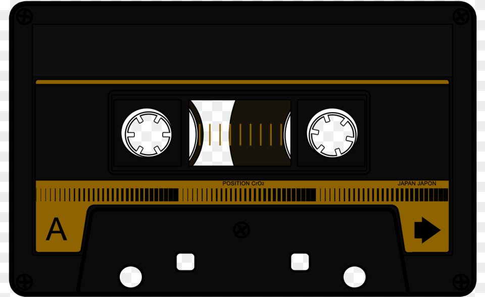 Audio Cassette Clipart Transparent Background Cassette Tape, Electronics, Mobile Phone, Phone Png Image