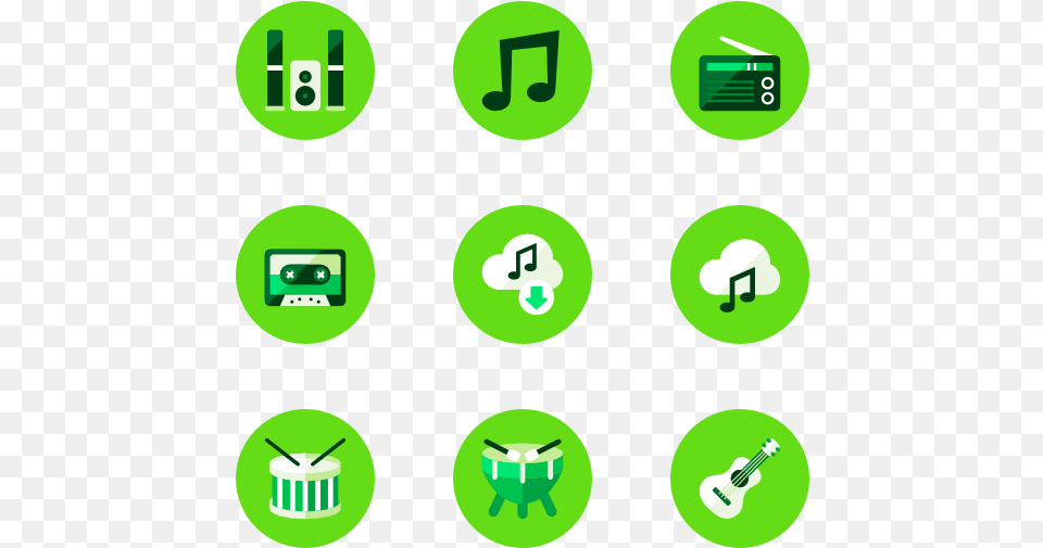 Audio Green Icons, Symbol, Number, Text Free Transparent Png