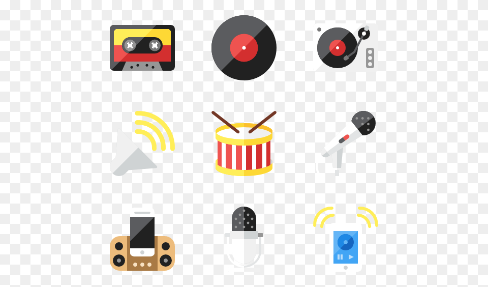 Audio Icon Packs, Electrical Device, Microphone, Electronics Free Png Download