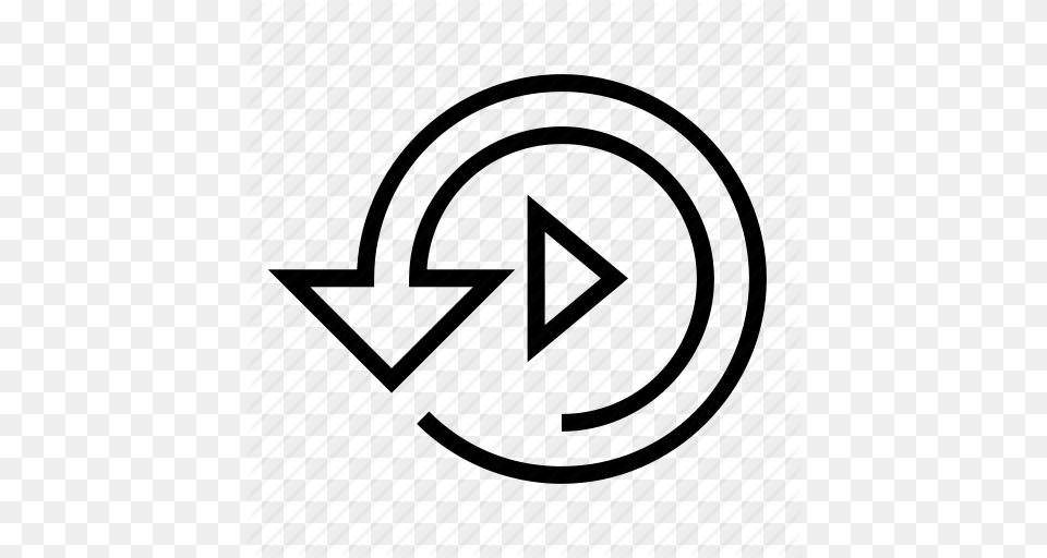 Audio Loop Play Replay Video Icon, Symbol, Star Symbol Free Png