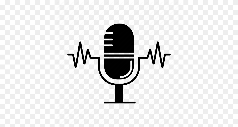 Audio Microphone Recognition Recording Sound Speech Voice Icon, Electrical Device Free Png Download