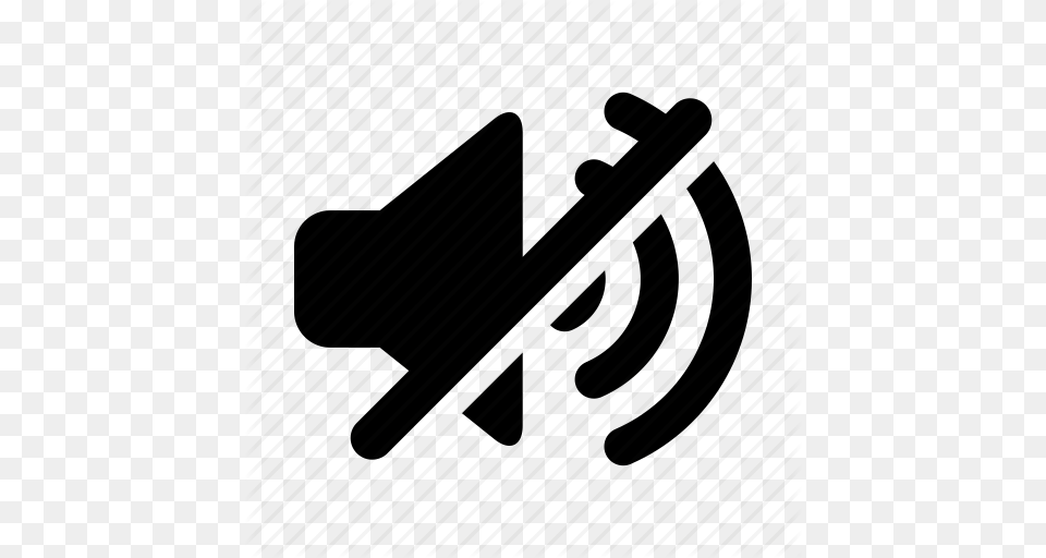 Audio Music Off Sound Sound Off Speaker Volume Icon, Machine, Spoke, Firearm, Weapon Free Transparent Png