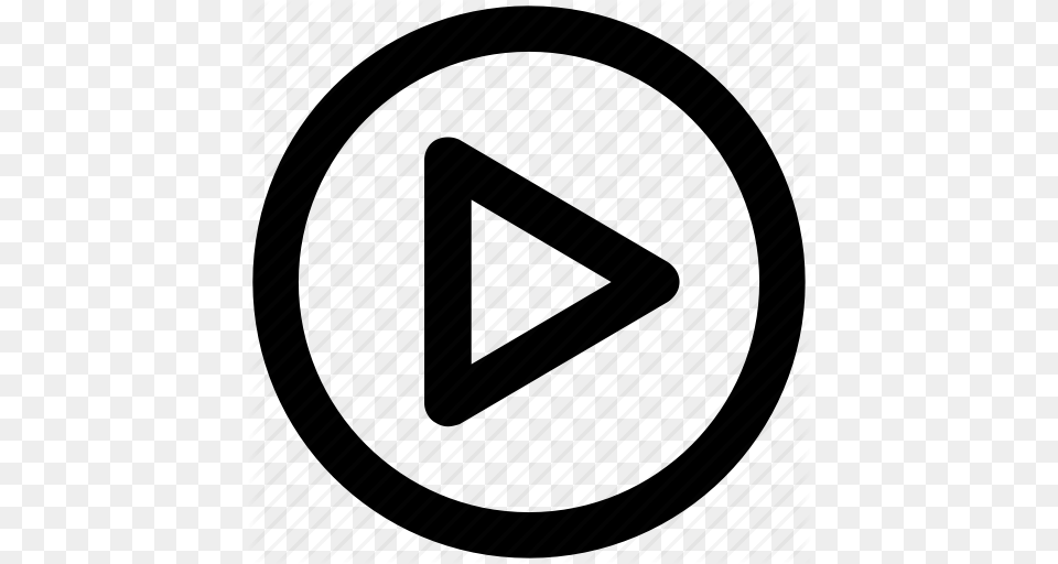 Audio Play Media Media Player Play Button Video Play Icon, Symbol, Triangle, Sign Png Image