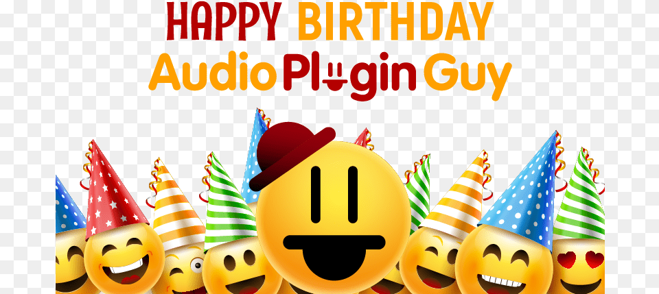 Audio Plugin Guy 1st Birthday Bundle Happy Birthday Female Backgrounds, Clothing, Hat, Party Hat Png Image