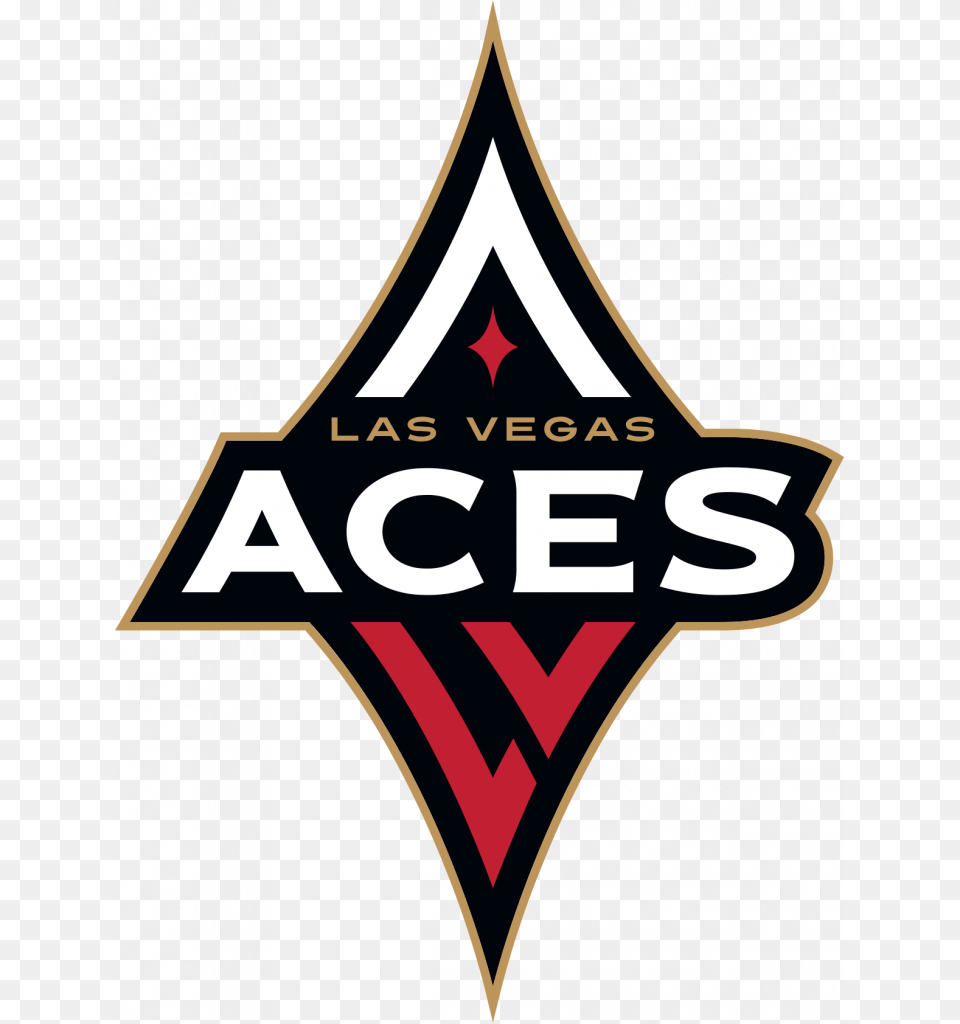 Audio Point Guard Moriah Jefferson On Las Vegas39s Sports Las Vegas Aces Wnba, Logo, Badge, Symbol Png Image