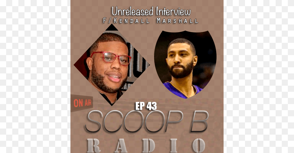 Audio Scoop B Radio Ep 043 F Nba D League G Kendall Kendall Marshall, Accessories, Person, People, Head Free Png