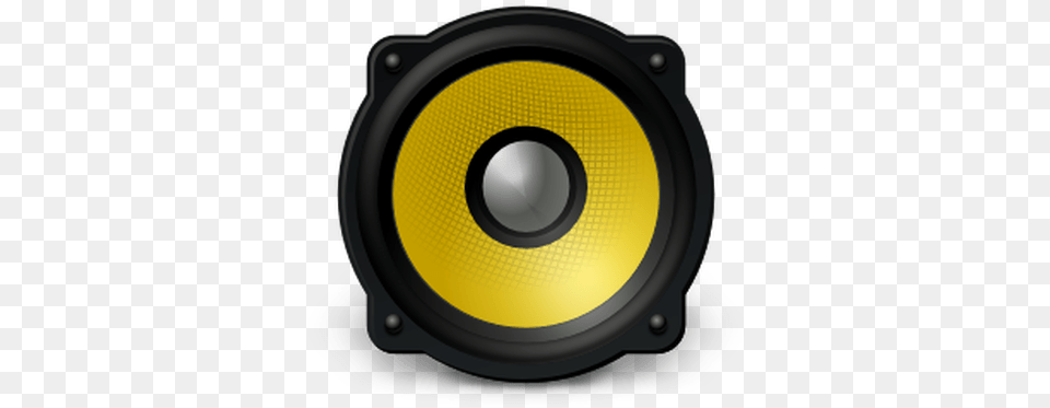 Audio Speaker Woofer Stickpng Similar Loudspeakers Yellow Speaker, Electronics Free Png