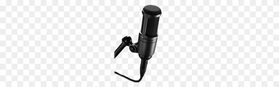 Audio Technica At2020 Studio Microphone, Electrical Device, Appliance, Blow Dryer, Device Free Transparent Png