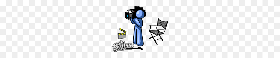 Audio Video Clipart, Photography, Person, Photographer, Chair Free Png Download
