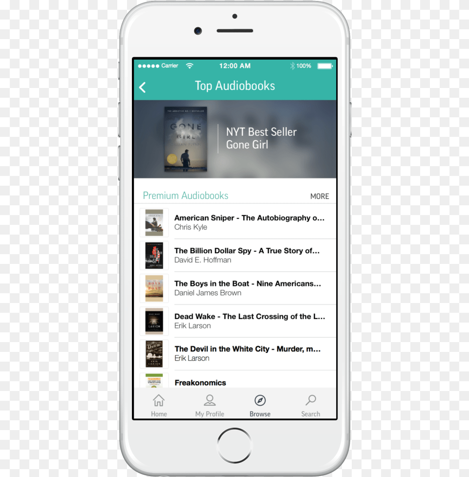 Audiobooks Tunein Premium Iphone, Electronics, Mobile Phone, Phone, Person Free Png Download