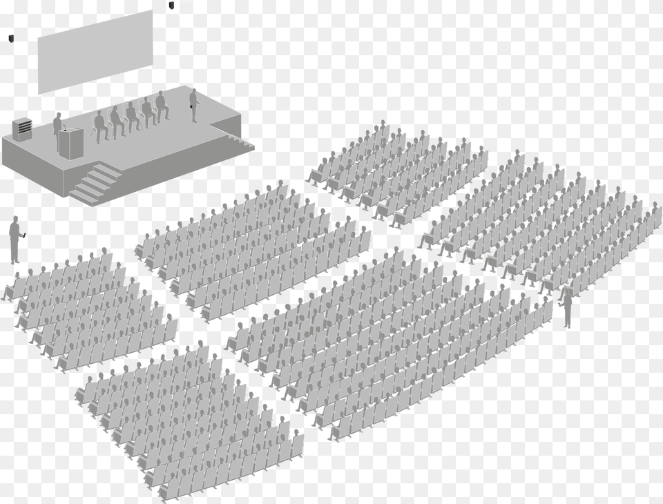 Auditorium, People, Person, Computer Hardware, Electronics Png Image