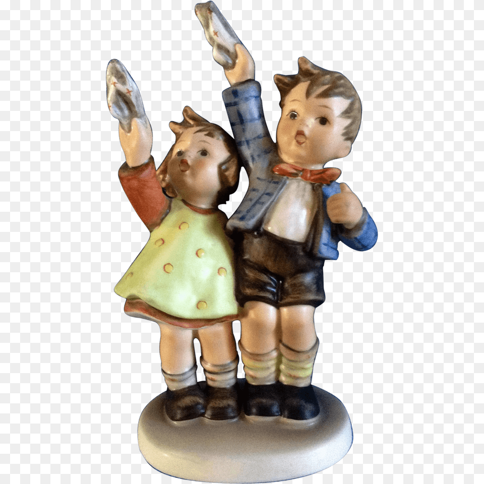 Auf Wiedersehen Hummel Figurine, Baby, Person, Face, Head Free Png Download