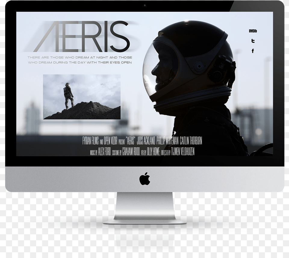Aug Aeris Mac Screen Imac, Crash Helmet, Helmet, Person, Man Free Png
