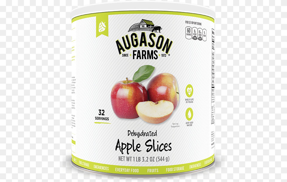 Augason Farms Dehydrated Apple Slices Augason Farms, Food, Fruit, Plant, Produce Png