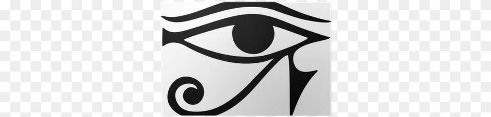 Auge Des Horus Ra Gespiegelt Auge Des Thot Poster Egyptian Eye, Art, Floral Design, Graphics, Pattern Free Png Download