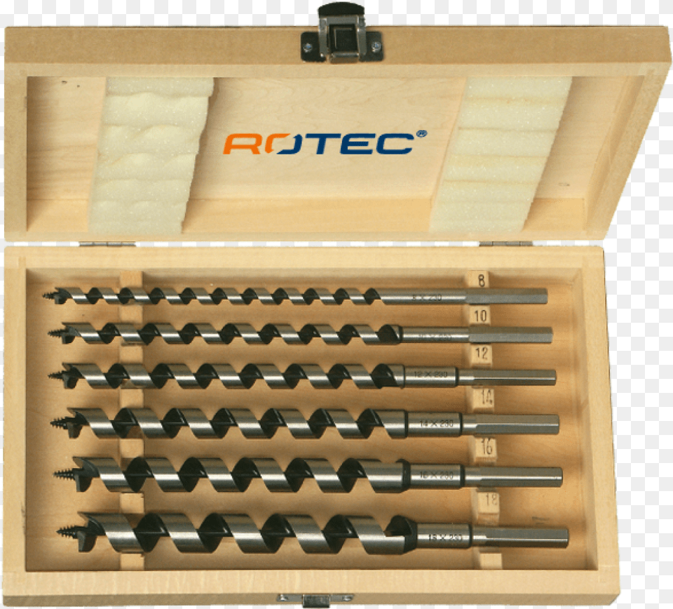 Auger Drill Bit Set Silver Line Slangenboor 8 Mm, Device, Mailbox Free Png