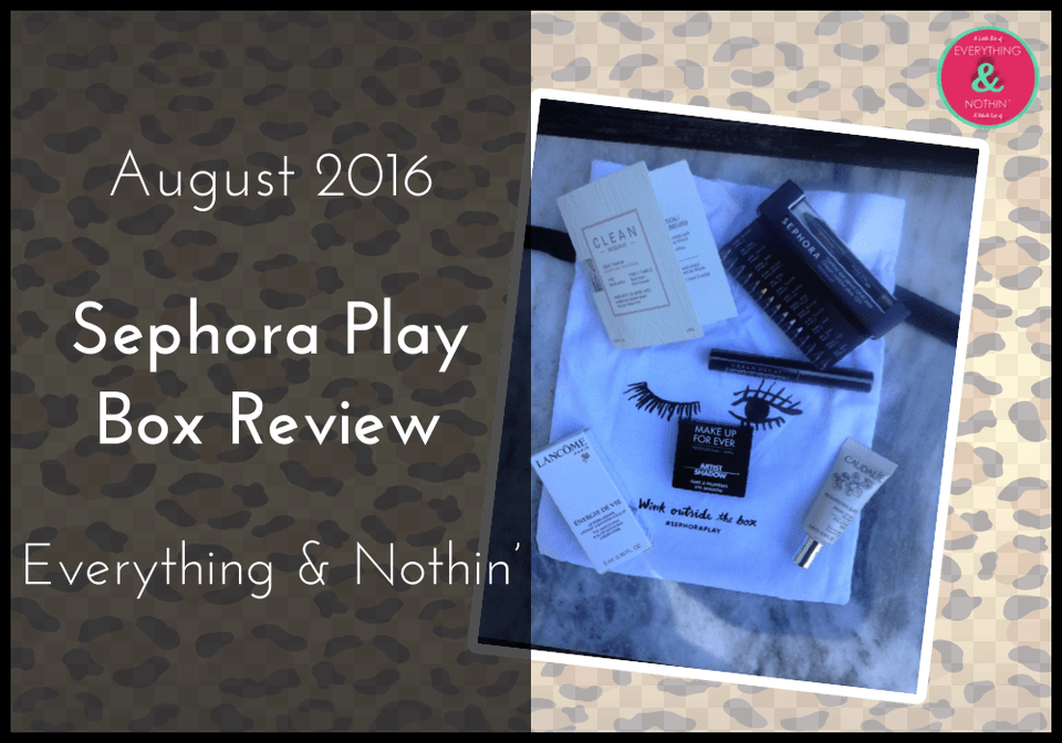 August 2016 Sephora Play Box Review Paper, Brush, Device, Tool, Advertisement Free Transparent Png