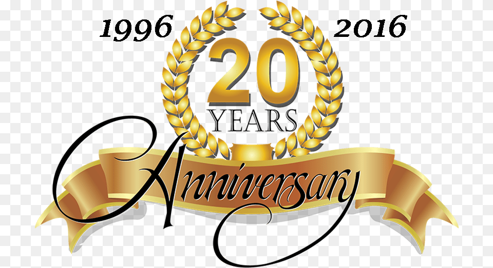 August Clipart Anniversary 20 Years Service Anniversary, Logo, Text, Symbol, Person Png