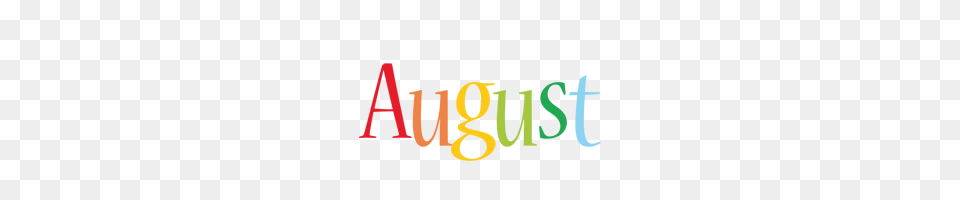 August Logo Name Logo Generator, Text Free Transparent Png