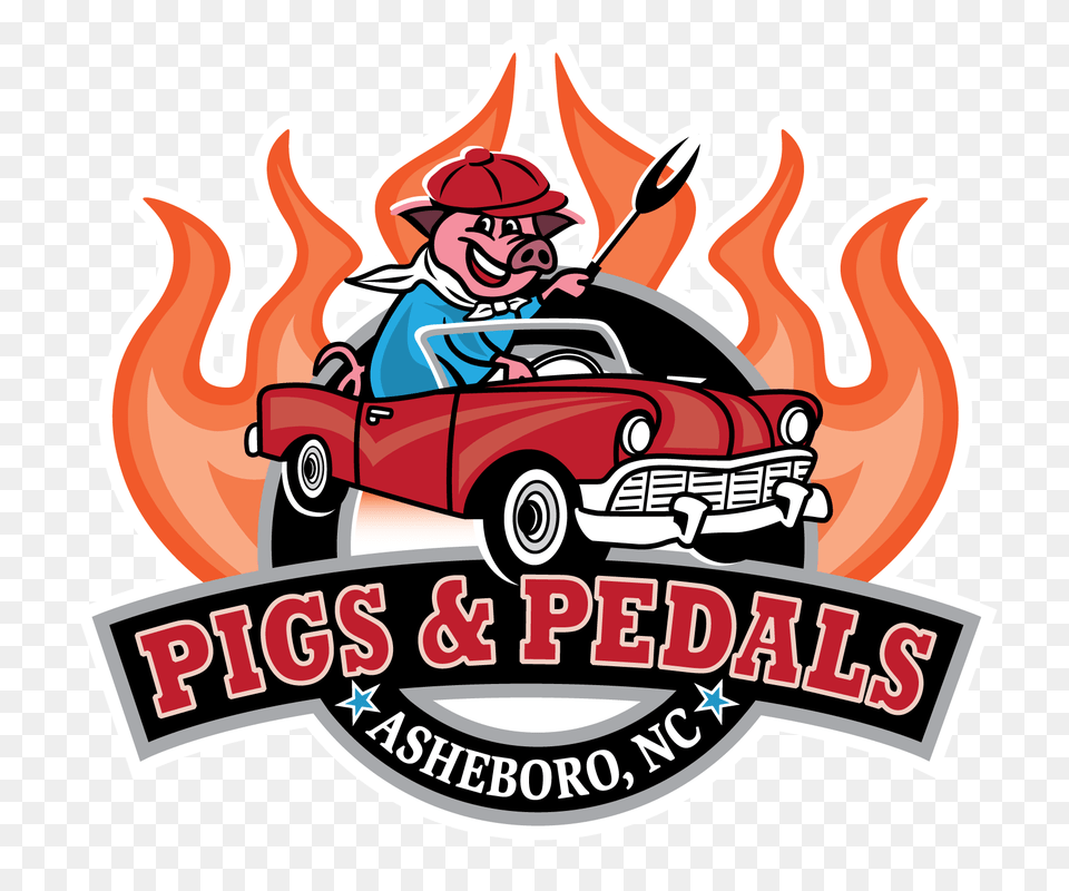 August Pigs Pedals, Car, Transportation, Vehicle, Machine Png Image