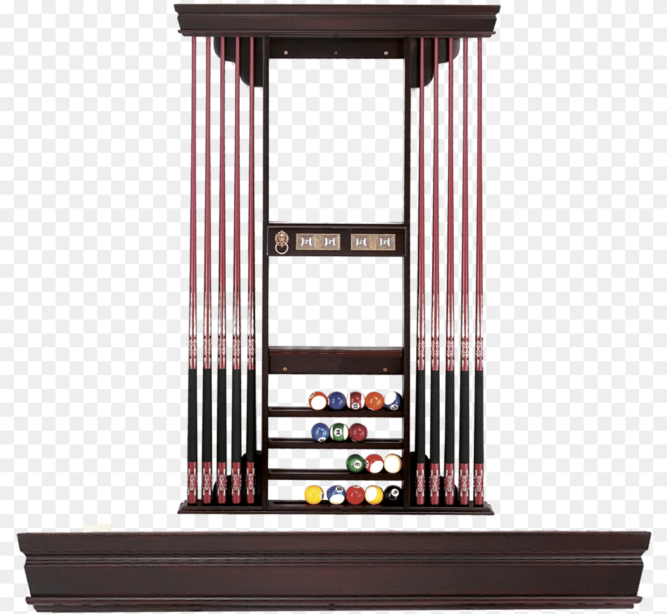 Augusta Deluxe Cue Rack By Olhausen Rack, Furniture, Table, Indoors Free Png