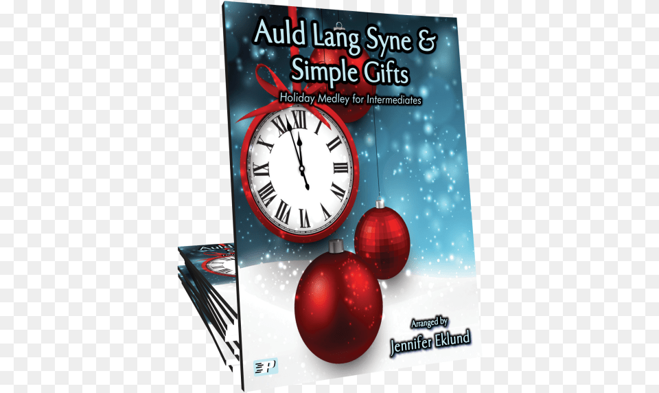 Auld Lang Syne Amp Simple Giftstitle Medley Flyer, Advertisement, Poster, Analog Clock, Clock Free Png Download