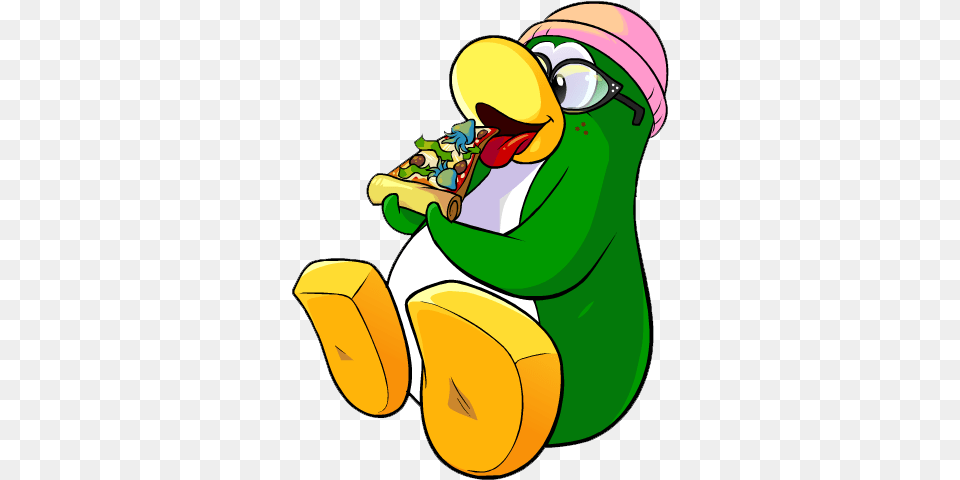 Aunt Arctic Eating Pizza Clipart Pizza Clip Art Eating, Food, Fruit, Plant, Produce Png