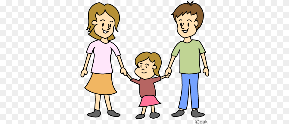 Aunt Clipart Family Cartoon Family Of, Girl, Boy, Child, Person Free Png