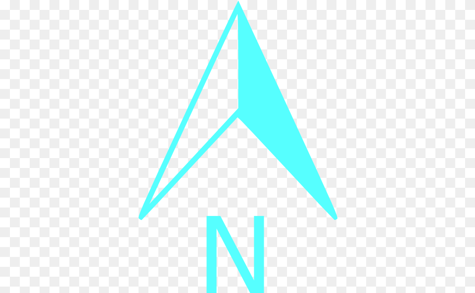 Auqa North Arrow Clip Art Vector Clip Art Triangle, Arrowhead, Weapon Free Png Download