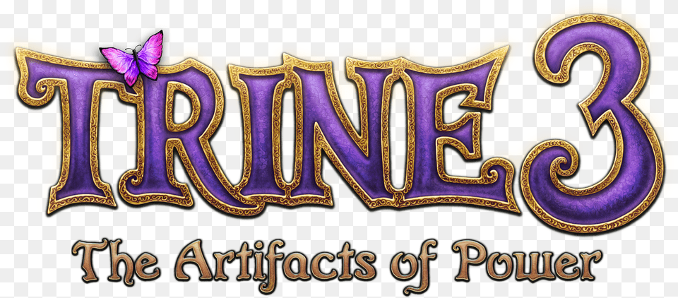 Aur Trine 3 Logo, Purple, Crowd, Person, Text Png