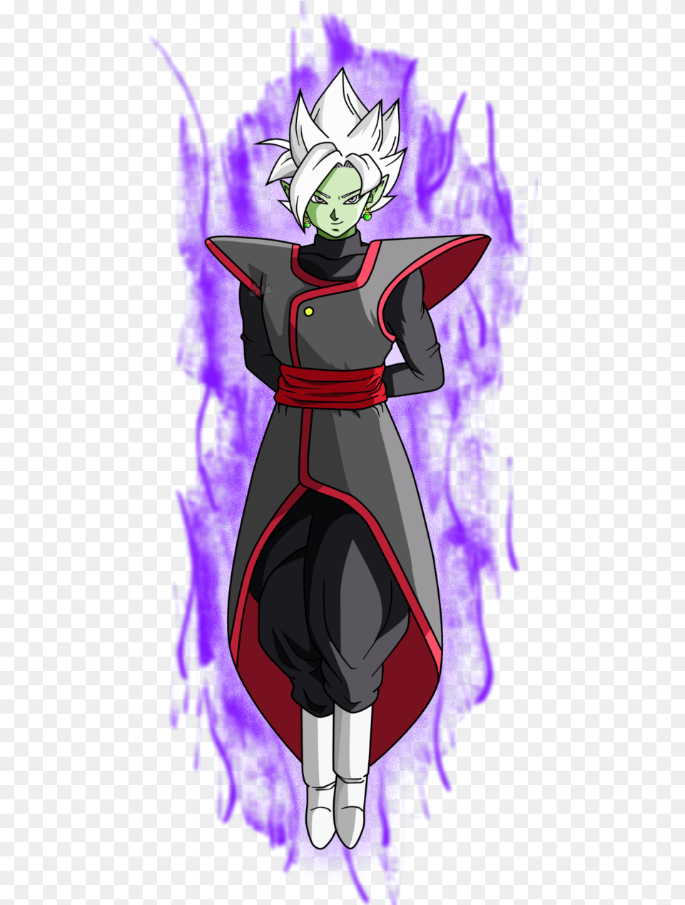 Aura Drawing Emotional Transparent Zamasu With Aura, Book, Publication, Comics, Adult Free Png Download