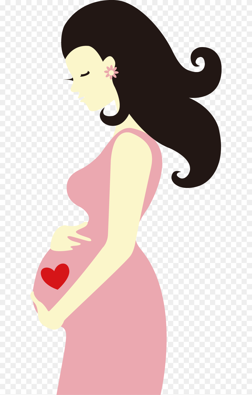 Aura Drawing Pregnant Cartoon Pregnant Woman, Art, Graphics, Adult, Female Free Transparent Png