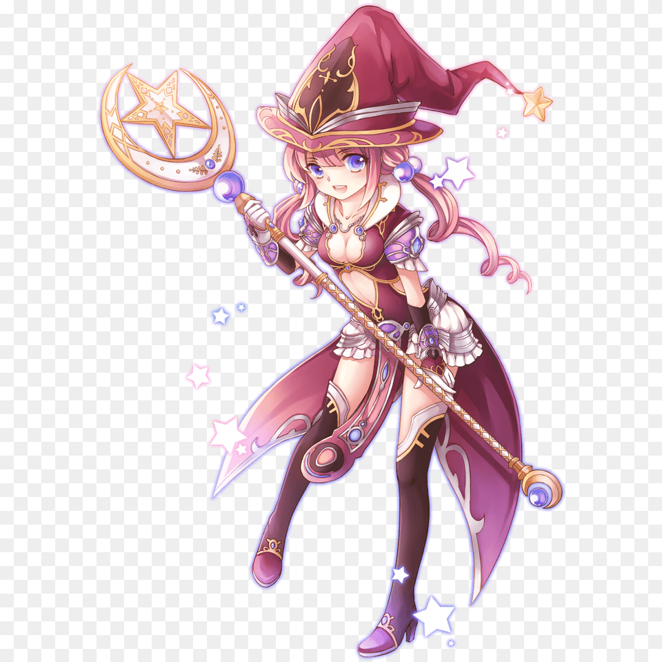 Aura Kingdom Wizard, Person, Face, Head, Weapon Free Transparent Png
