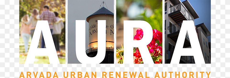 Aura Logo Arvada Urban Renewal, Collage, Art, Architecture, Building Free Transparent Png