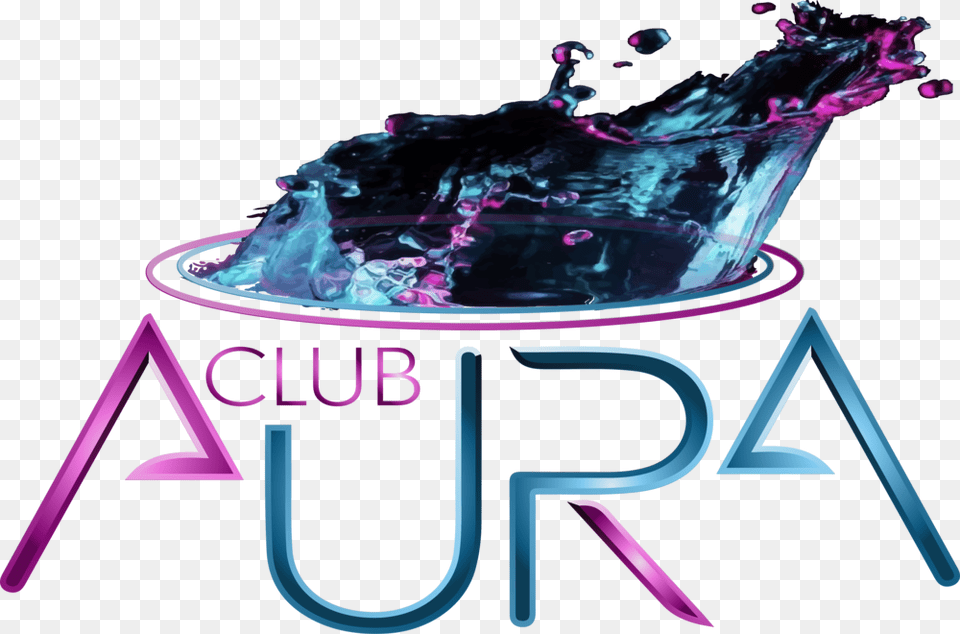Aura Logo Color, Purple Png