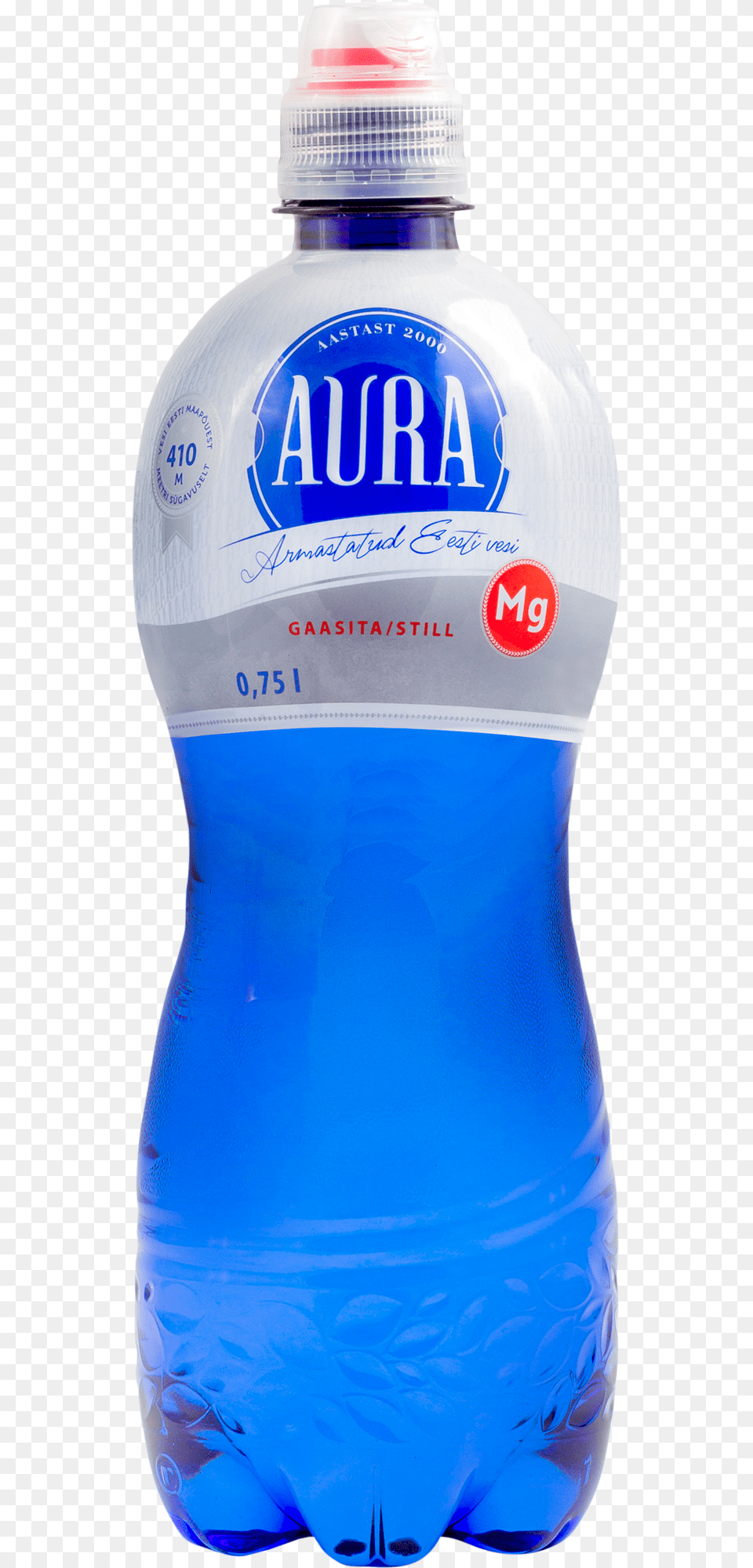 Aura Mg Vesi, Bottle, Water Bottle, Beverage, Mineral Water Free Png Download