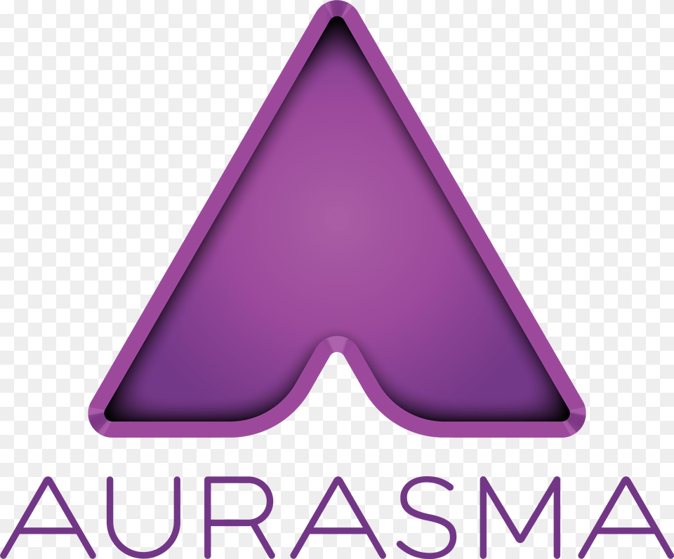 Aurasma Logo, Purple, Triangle Free Png Download