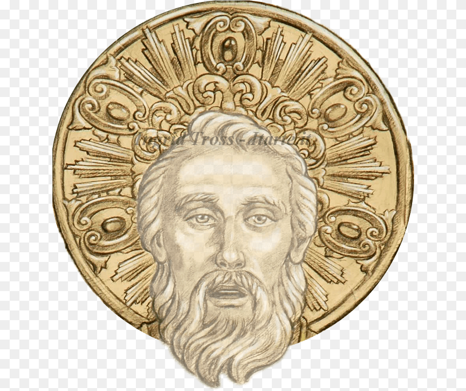 Aureola San Nicola Download San Nicola, Person, Head, Face, Bronze Png Image