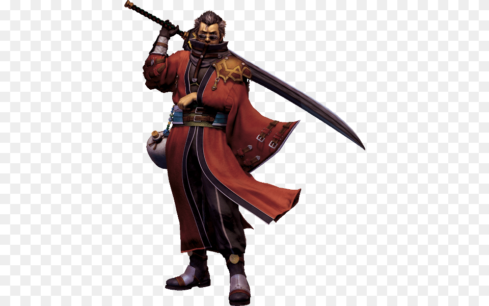 Auron, Sword, Weapon, Adult, Female Free Transparent Png