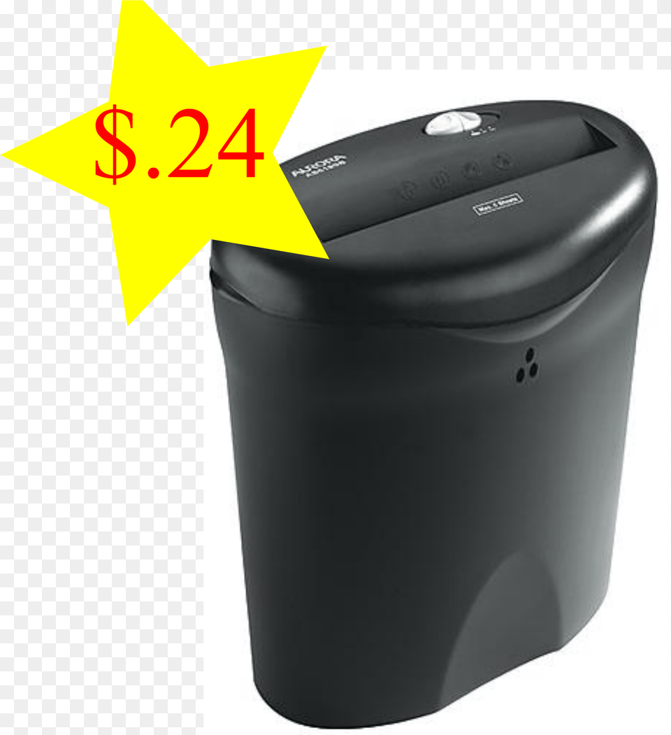 Aurora 6 Sheet Paper Shredder After Points Paper Shredder Kmart, Tin, Can, Trash Can, Bottle Free Png