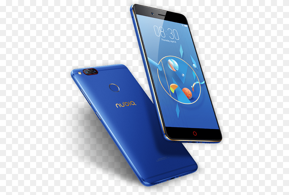 Aurora Blue Nubia Z17 Mini Blue, Electronics, Mobile Phone, Phone Free Png Download