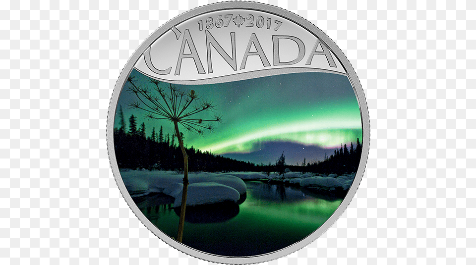 Aurora Borealis At Mcintyre Creek Aurora Borealis Canada 2017, Nature, Night, Outdoors, Sky Png Image